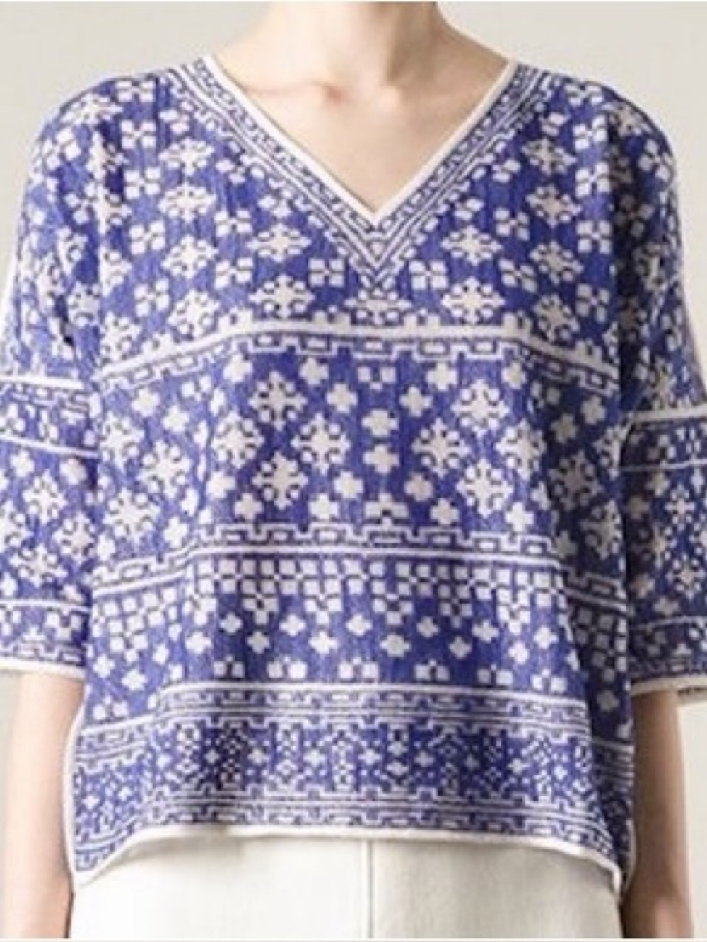 ISABEL MARANT ETOILE Bela Knit Top Blue (102)
